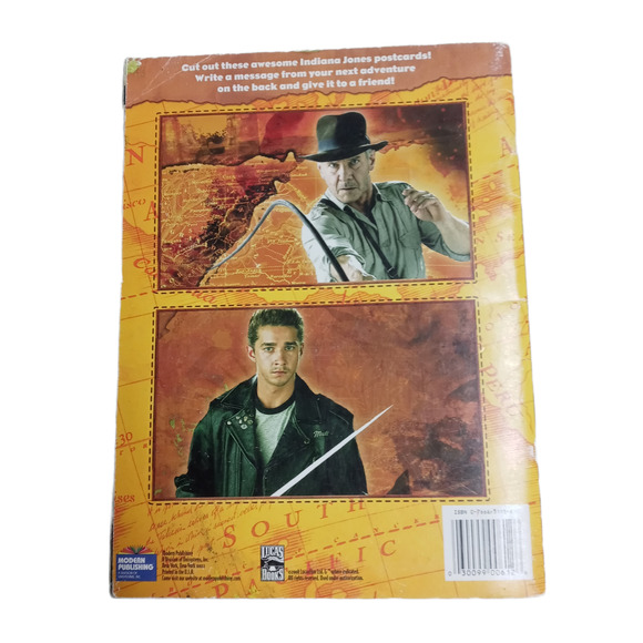 Indiana Jones & The Kingdom of the Crystal Skull Collector's Guide Book & Poster - Picture 7 of 10